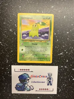 Carte Pokemon Wizards Neo Genesis Germignon 53/111 Francais Vf Fr - Image 1