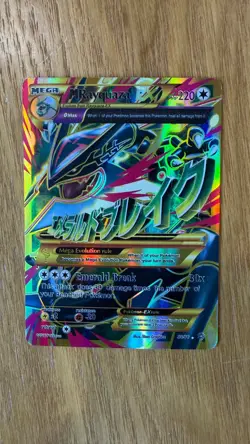 M Rayquaza EX (Shiny Full Art) 98/98 XY - Ancient Origins Holo - Image 1