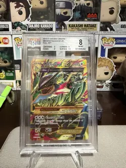 M Rayquaza EX (Shiny Full Art) 98/98 XY - Ancient Origins Holo - Image 2