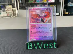 Fezandipiti Master Ball NM 45 Prismatic Evolutions Holo Pokemon Card 045/131 - Image 1