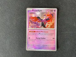 Fezandipiti Master Ball NM 45 Prismatic Evolutions Holo Pokemon Card 045/131 - Image 2