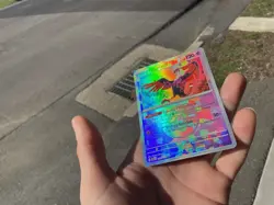 Fezandipiti Master Ball NM 45 Prismatic Evolutions Holo Pokemon Card 045/131 - Image 4