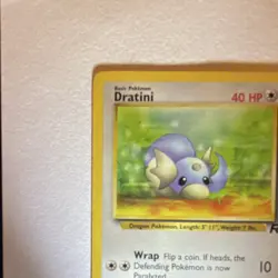 Pokemon Dratini, Dark Dragonair & Dark Dragonite Team Rocket Lot 3 Cards English - Image 3