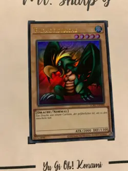 PAPAGEIDRACHE - LCKC-DE096 DEUTSCH Yu-Gi-Oh! CARD ULTRA RARE HOLO KONAMI TCG - Image 5