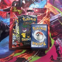 TCG Lightning Set (4 Packs + 1 Bonus Card) - (Walgreens Exclusive) Sealed - Image 1