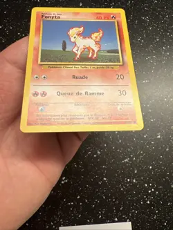 Carte Pokemon Francais Wizard Set De Base Ponyta 60/102 Edition 2 Unlimited - Image 5
