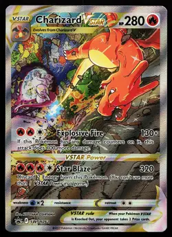Charizard VSTAR SWSH262 Holo Sword & Shield Promo Pokemon Card - Image 1