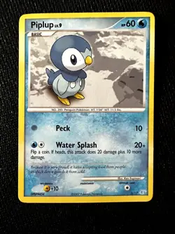 Piplup 5/12 Ex Trainer Kit Pokemon Card - Image 1