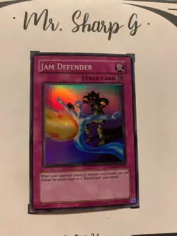 JAM DEFENDER - RP02-EN036 ENGLISH Yu-Gi-Oh! CARD SUPER RARE HOLO KONAMI TCG OCG - Image 3