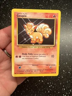 Carte Pokemon Goupix 68/102 Set De Base Francais Edition 2 Unlimited Vf Fr - Image 2