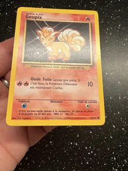 Carte Pokemon Goupix 68/102 Set De Base Francais Edition 2 Unlimited Vf Fr - Image 4