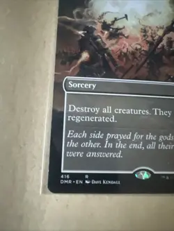 MTG Wrath of God DMR 416 R NM Regular Borderless - Image 3