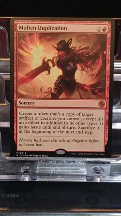 Molten Duplication Outlaws of Thunder Junction: the Big Score Regular - Image 1