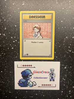 Carte Pokemon Francais Wizard Set De Base Leo 91/102 Dresseur Ed1 Edition 1 - Image 1