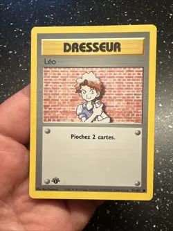 Carte Pokemon Francais Wizard Set De Base Leo 91/102 Dresseur Ed1 Edition 1 - Image 2