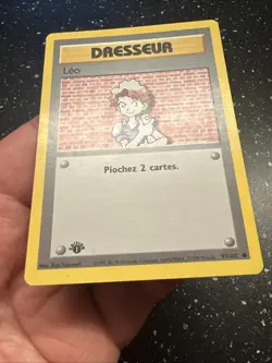 Carte Pokemon Francais Wizard Set De Base Leo 91/102 Dresseur Ed1 Edition 1 - Image 4