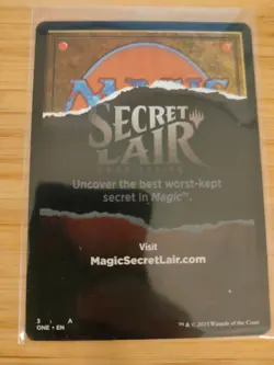 MTG Phyrexian Golem Token 010 Phyrexia: All Will Be One M/NM Free UK P&P - Image 2