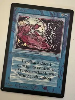 Magic the Gathering MTG Feedback Beta NM Playset (4) (Beta Bob) - Image 3