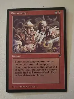 Magic the Gathering MTG Legends Disharmony NM- (Beta Bob) - Image 1