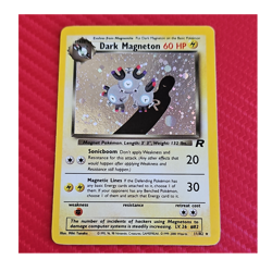 Pokemon 2000 Dark Magneton NM Team Rocket 11/82 Holo Rare Unlimited English - Image 1
