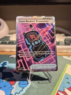 Team Rocket's Transceiver 263/217 Ultra Rare ME: Ascended Heroes Pokemon Holo NM - Image 1