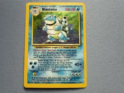 Pokemon Blastoise 2/102 Base Set Holo 1999 - LP Condition - Vintage WOTC - Image 1