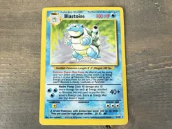 Pokemon Blastoise 2/102 Base Set Holo 1999 - LP Condition - Vintage WOTC - Image 2