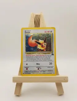 Eevee 11/53 - Pokemon - Wizards of Coast Black Star Promo - Damaged - Image 1