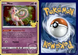 Mew 011/025 Holo R Celebrations Pokemon NM/M - Image 2