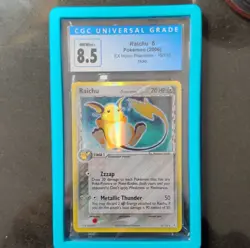 Pokemon TCG Raichu EX Delta Species Holon Phantoms Holo Rare CGC 8.5 15/110 2006 - Image 1
