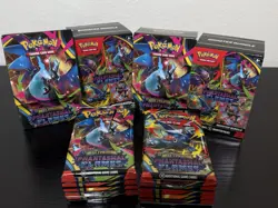 BULK Pokemon Phantasmal Flames Booster Bundle x2 OPENED - Image 1