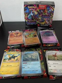 BULK Pokemon Phantasmal Flames Booster Bundle x2 OPENED - Image 2