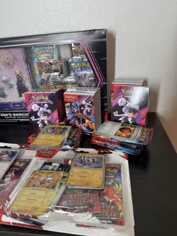 Pokemon TCG Destined Rivals Premium Collection Booster Bundle pack BULK NO PROMO - Image 4