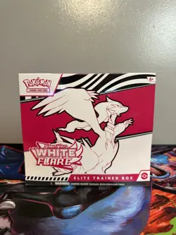 Pokemon TCG White Flare ETB Elite Trainer Box Factory Sealed - Image 2