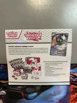 Pokemon TCG White Flare ETB Elite Trainer Box Factory Sealed - Image 3