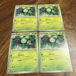 Pokemon TCG 4x Dolliv 022/182 Destined Rivals Playset NM - Image 1