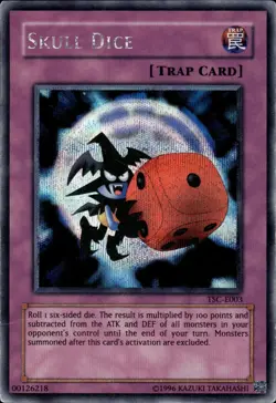 Skull Dice - Prismatic Secret Rare TSC-E003 - MP - YuGiOh - Image 1