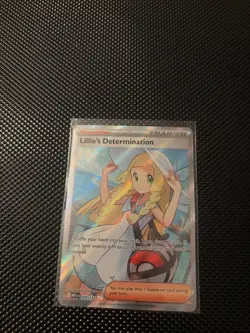 2025 Pokemon Mega Evolution Lillie's Determination Ultra Rare #169/132 - Image 1