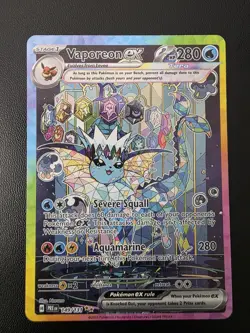 Pokemon TCG Vaporeon EX Sir 149/131 Prismatic Evolutions - Image 1