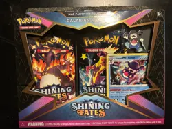 Pokemon Shining Fates Factory Sealed Galarian Mr. Rime Mad Party Pin Collection - Image 1