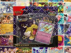Pokemon TCG Paldean Fates Tech Sticker Collection Set Of 3 Factory Sealed - Image 5