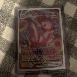 Pokemon TCG Mew Vmax Fusion Strike 269/264 Holo Secret Rare - Image 3