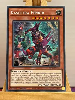 Kashtira Fenrir MP23-EN163 Secret Rare Englisch NM YUGIOH - Image 1