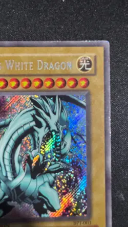 Blue-Eyes White Dragon BPT-003 YuGiOh Limited Edition Secret Rare VLP - Image 3