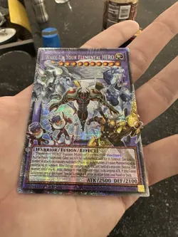 Wake Up Your Elemental HERO STARLIGHT RARE OVERFRAME YU-GI-OH! RA05-EN142 1st Ed - Image 2