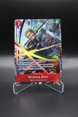 One Piece CCG Roronoa Zoro EB04-007 Alt Art SR - English - NM - Image 1