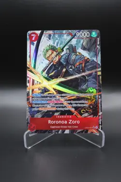 One Piece CCG Roronoa Zoro EB04-007 Alt Art SR - English - NM - Image 2