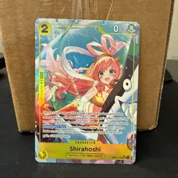 Shirahoshi OP12-102 SR Alt Art One Piece Super Rare Near mint English - Image 1