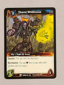 World of Warcraft TCG - Tharal Wildbreeze 95 - Image 1