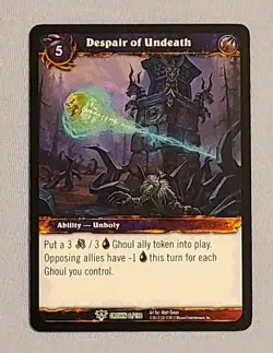 World of Warcraft TCG Despair of Undeath - Crown of the Heavens 8/198 - Image 1